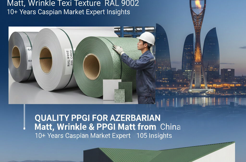 Wrinkle matt finish PPGI Baku