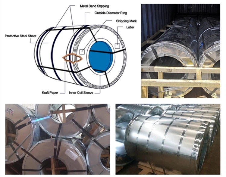 galvalume steel coil export packing